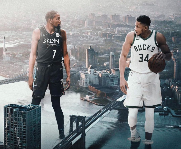  杜兰特关键球命中篮网险胜公牛